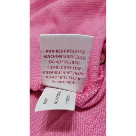 Magnolia Lane Collection Womens Pink Polo Shirt Short Sleeve Collared Size‎ M - Picture 8 of 10